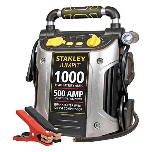 Battery Jump Starter Air Compressor Peak Portable Car Charger Booster