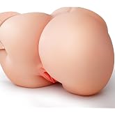 Flesh Like Booty nalgas para adultos para hacer el Amor Fake Ass ADE901 | Weight 9.2Lb, Girth 27" Height 7.1", Triple-Layer Lifelike 3D Textures, Waterproof, Discreet Package