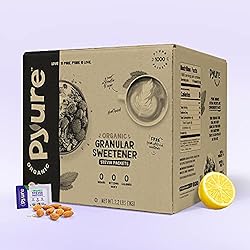Pyure Organic Stevia Packets | Granulated Sugar