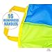 12 Foot Play Parachute 16 Handles Improved Design - Multicolored Parachute Kids