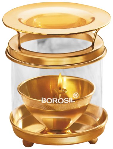 Borosil Medium Brass Diffuser (Multicolour)