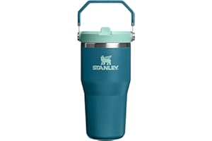 STANLEY IceFlow 2.0 Flip Straw Tumbler with Handle 30 oz | Twist On Lid and Flip Up Straw | Leak Resistant Water Bottle | Ins