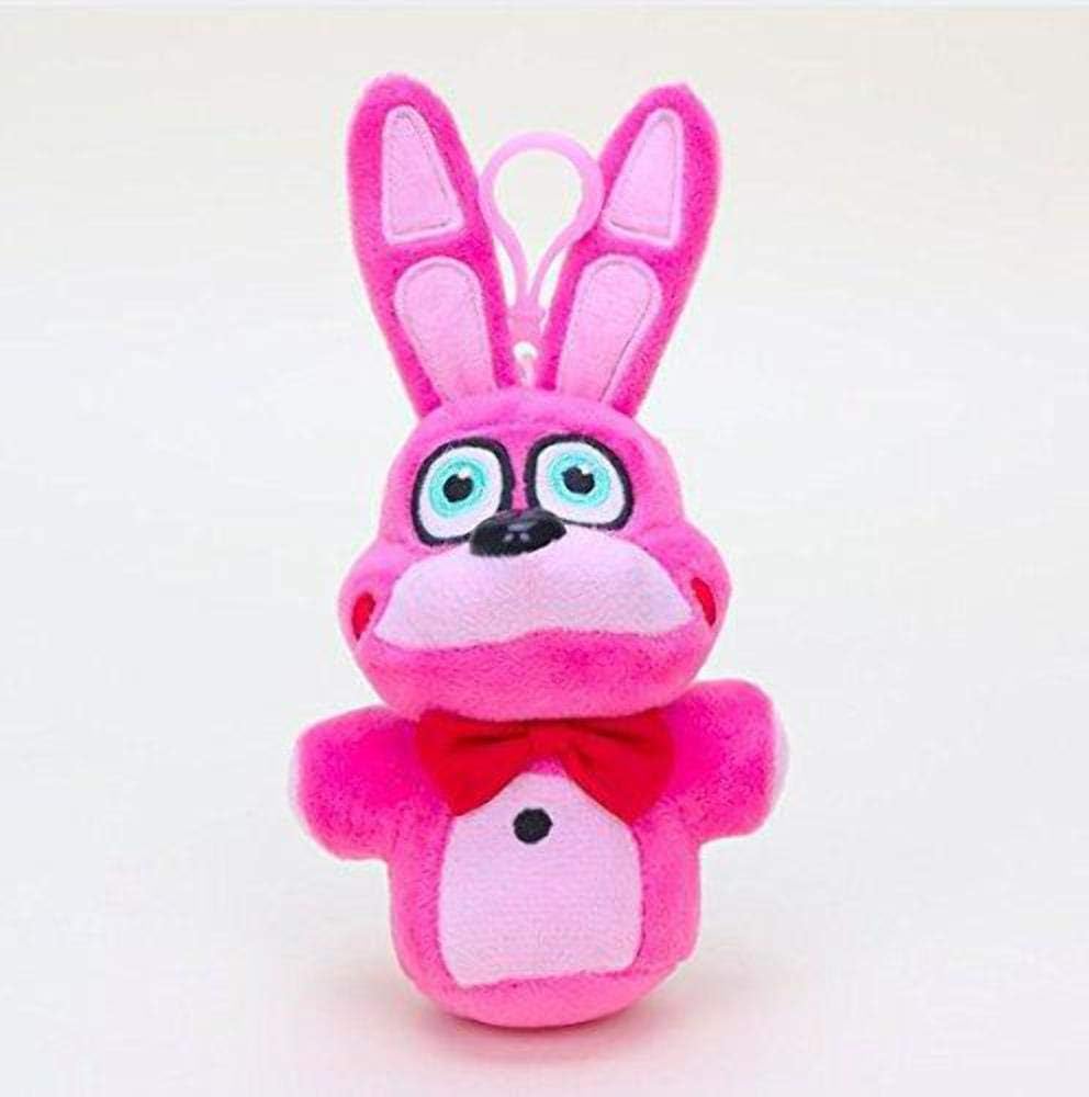 ML Warehouse 15cm/25cm Five Nights At Freddy's, Nightmare, Sister's Location, Neon Blacklight Edition Plush (15cm, Bonnet)