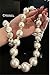 P.phoebus Vintage Yellow Gold White Pearl Choker Statement Bib Swarovski Crystal Rhinestone Charms Pendant Necklace For Women Girls