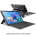 The New Surface Pro 2017 Case, Heavy Duty i-Blason Armorbox Dual Layer Hybrid Full-Body Protective Kickstand Case Compatible with Microsoft Surface Pro 4 2015 NO Built in Screen Protector (Black)