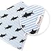Baby Bandana Drool Bibs for Boys and Girls, Soft, Highly Absorbent, Comfortable, Hypoallergenic, 100% Organic Cotton for Drooling and Teething, Baby Shower Unisex 8-Pack Gift Set by Klim and Leo