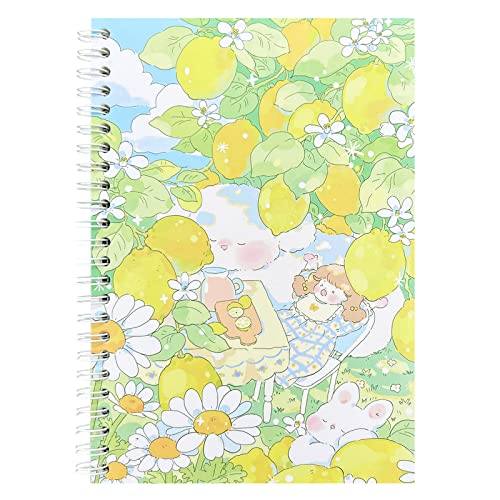 Reusable Sticker Storage Book Collecting Album Blank Stickers Organizer Book A5 Size with 40 Sheets Blank Release Paper for Stickers Holder Collection (YELLOW)