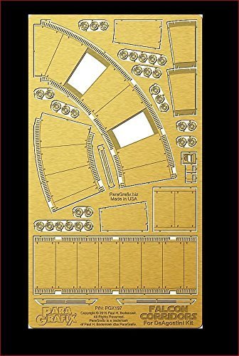 Paragrafix Corridors Photoetch for the DeAgostini Millennium Falcon Subscription Kit - PGX197 by Paragrafix