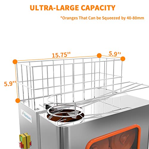 Commercial Orange Juicer Electric Orange Juice Squeezer Automatic
