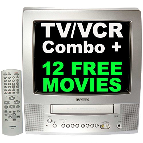 Toshiba 13 TV VCR VHS Combo Crt MV13P3 in Dubai - UAE | Whizz