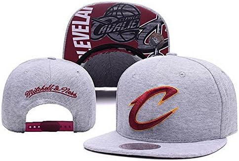 YouGu Unisex Adjustable Fashion Leisure Baseball Hat Cleveland Cavaliers Snapback Cap,Adult