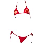 SINGUYUN Womens Micro Bikini Kawaiii Anime Cosplay Lingerie set | Kawaiii Anime Cosplay, Tiny Bra Thong Panty Bottom, Extreme Swimwear, Cute