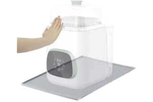 Aieve Bottle Washer Sliding Mat Compatible with Momcozy Bottle Washer, Silicone Mat for Mom Cozy Kleanpal Pro, Easy Moving Sliding Tray Baby Bottles Cleaning Machine Accessories