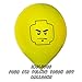 Giant Set of Brick-Theme Birthday 12-Inch Balloons (24-Pack) - 2020 Edition - 12-Inch Party Balloons - Birthday Party Supplies Great for Themed Kids Birthday Party Decorations and Party Favors!