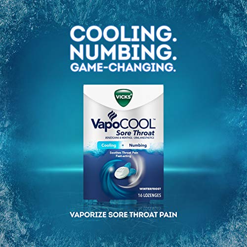 Vicks VapoCool Throat Lozenges, Winterfrost, 16ct - Image 4