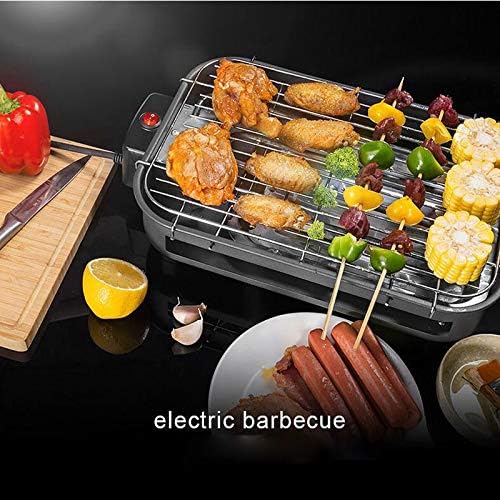 review WSN Indoor Smokefree Electric Barbecue Grill Table BBQ Grilling fit Home Camping Travel Hiking