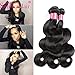 Malaysian Body Wave 7a 100% Unprocessed Virgin Hair Remy Weave Hair Human Bundles Mixed Length 95-100g/pc Natural Black Color