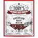 Toby's USDA Premium Beef Biltong / Jerky - BBQ - 2.5 oz