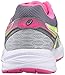 ASICS Women's Gel-Contend 3 Running Shoe, Steel Grey/Safety Yellow/Hot Pink, 9.5 M US
