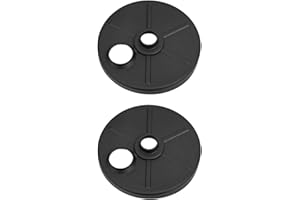 2 Pack Wheel Covers, 581840401 Lawn Mower Dust Shield for HU675AWD HU700L HU725AWD, Black Plastic Debris Protection Replaceme