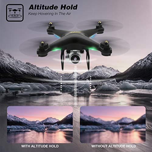 JJRC Drone with Camera for Adults, 20+20 MINS Longer Flight Time Drone