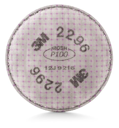 3M Advanced Particulate Filter 2296, P100, with Nuisance Level Acid Gas Relief