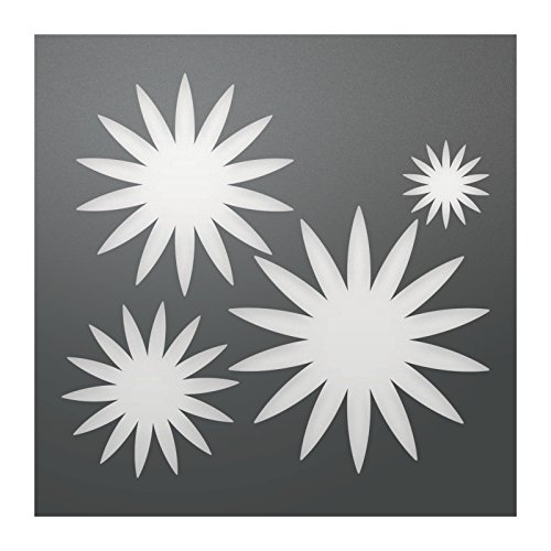 Couture Creations "Blue Eyed Daisy" Floral Layers Intricutz Die, Black — image 1