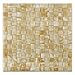 Honey Onyx 3D Small Bread Mosaic Tile, Polished - 6