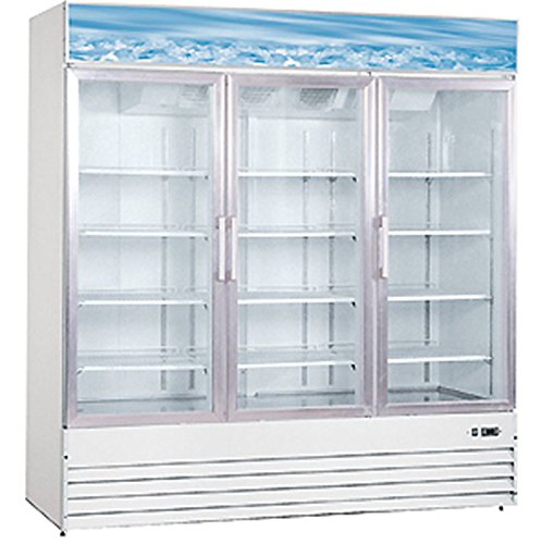 NSF Three glass door refrigerator Refrigerated Cooler RESTAURANT EQUIPMENT
