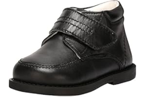 LIBERTYZENO Uniform Shoes for Kids| Genuine Leather Infant & Toddler Dress Shoes| Comfortable Walking Shoes for Boys & Girls