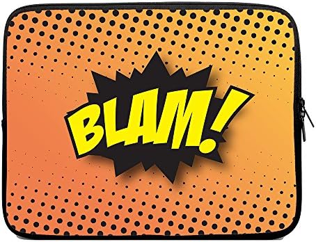 Insomniac Arts - Blam! Comic Book Neoprene Sleeve for 13" Laptops and Tablet Computers