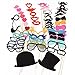 New 2017 LaPartiz Wedding Photo Booth Props51psc Bachelorette Party Wedding Accessories Decorative
