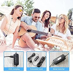 Lavalier Microphone,Professional Lapel Mic with