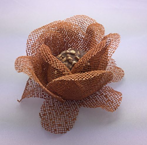Truffle Mini cupcake Wrappers Fabric cupcake liner Chocolate Wrapper Handmade truffle Liners, Truffle Wrappers party pack for Wedding, baby shower, brigadeiro party supplies 15 count Brown
