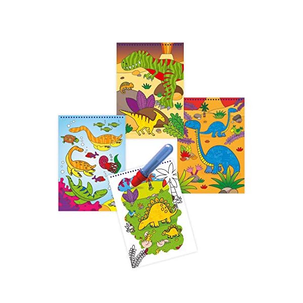 Galt Toys, Water Magic - Dinosaurs, Colouring Books for Children, Ages 3 Years Plus
