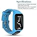 Feskio Accessory Replacement Soft Silicone Gel Watch Band Wristband Strap Sport Bracelet for Tomtom Runner 2 / Runner 3 / Spark 3 / Adventurer/Golfer 2 Sports GPS Running Smartwatch (One Size)
