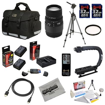 Super Pro paquete de accesorios para la Canon EOS Rebel T3 Cámara ...