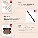 Ochine Eye Brow Powder Eyebrow Stamp Kit Eyebrow Makeup Dark Brown Light Brown Dark Gray (A03)