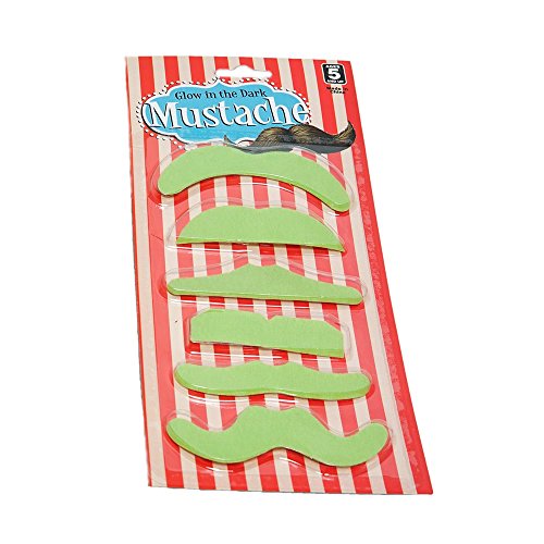 Assorted Glow Mustaches