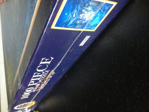 1995 Bill Bell "The Road To Christmas" Glow-In-The-Dark Jigsaw Puzzle 1000 pieces