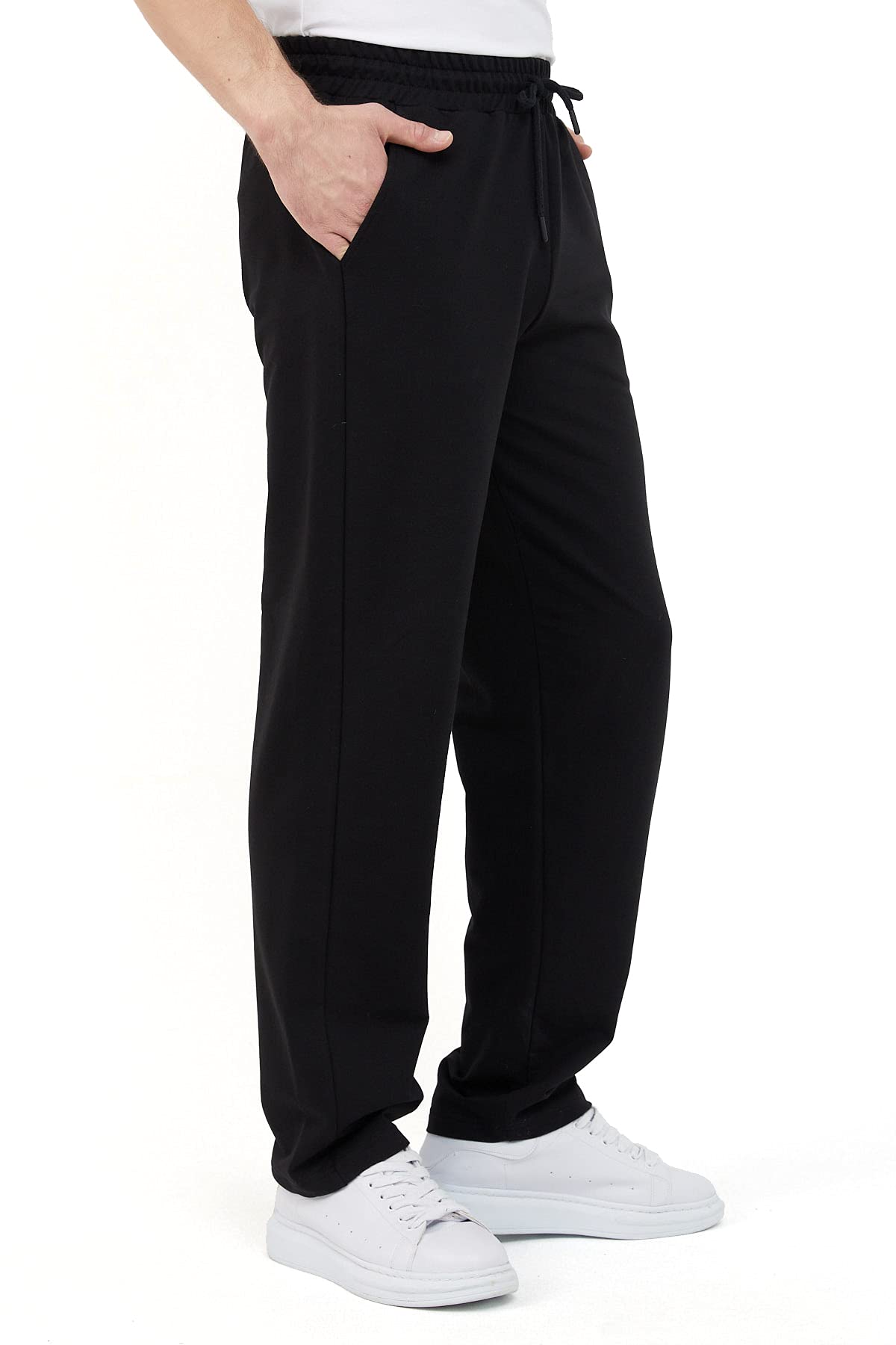 COMEOR Tracksuit Bottoms, Cotton, Men’s Long Sports Trousers, Jogger, Training Trousers, Men’s Relaxing Trousers