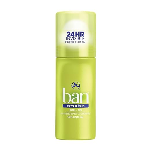Ban Roll-On Powder Fresh Deodorant, 1.5 Ounce
