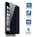 iPhone 6S Privacy Screen Protector, KINGCOO Apple iPhone 6 Privacy Screen Protector Anti-Spy Tempered Glass Screen Guard - Keep Your Information Private - Protect Your Screen from Scratches and Drops