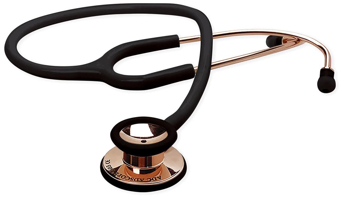 ADC Adscope 603 - Clinician Stethoscope - Rose Gold/Black