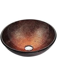 Kraus GV-580 Copper Illusion Glass Vessel Bathroom Sink