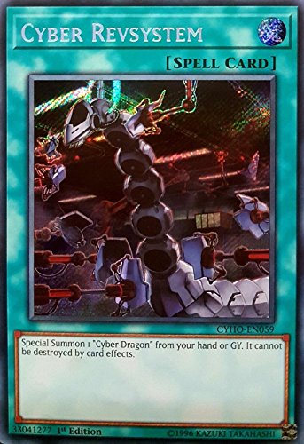 Yu-Gi-Oh! - Cyber Revsystem - CYHO-EN059 - Secret Rare - 1st Edition - Cybernetic Horizon
