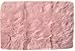Super Area Rugs Pink Fluffy Rug - Faux Sheepskin Rug, Light Pink 2 x 3 Feet Carpet for Bedroom Living Room