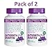 SmartyPants Probiotic + Prebiotic Immunity Gummies for Adults: 7 billion CFU + Wellmune Prebiotic, VEGETARIAN, NON-GMO, GLUTEN-FREE, ALLERGEN-FREE; Blueberry Flavor; 30 Day Supply (Pack of 2)