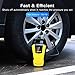JOYROOM Air Compressor Tire Inflator - Car Tire Pump with Digital Display Pressure Gauge, Bright Emergency Flashlight - 150 PSI 12V DC for Cars, Trucks, Bicycles, Balls (ck3650)