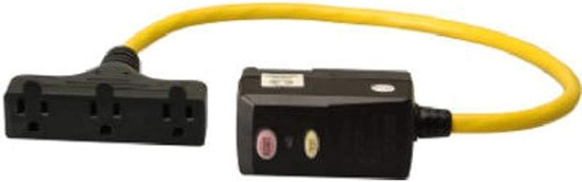 Master Electrician 02832me 2 Feet Ground Fault Circuit Interrupter Extension Cord Drill Interrupter Amazon Com